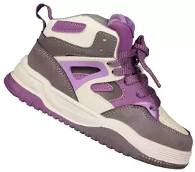 Dziecięce sneakersy dziecięce buty sportowe Apawwa CTQ200PU fioletowe