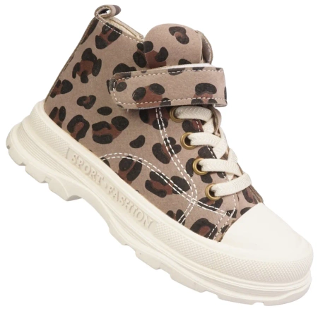 Tenisówki dziecięce trampki dziecięce Apawwa AP-703KH khaki