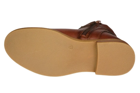 Damskie botki zimowe Skotnicki DB-3-1345BR brązowe