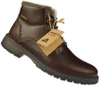 Zimowe buty męskie American Club MRH116/23BR brązowe