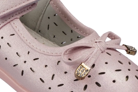 Półbuty dziecięce Apawwa ATC219PI różowe