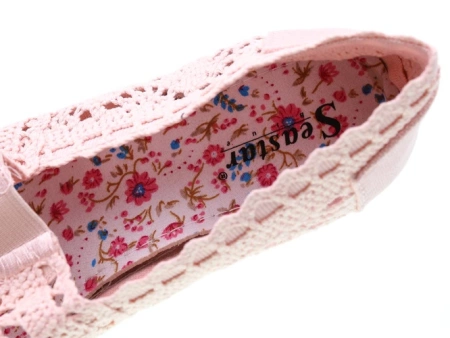 Tenisówki damskie - młodzieżowe SeaStar DBV10PPI różowe