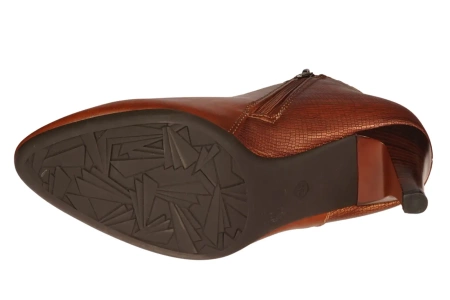 Damskie buty zimowe Urban Projekt DAM17024BR brązowe