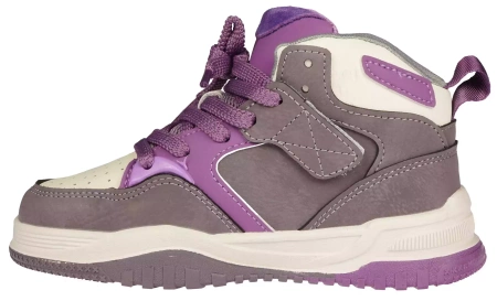 Dziecięce sneakersy dziecięce buty sportowe Apawwa CTQ200PU fioletowe