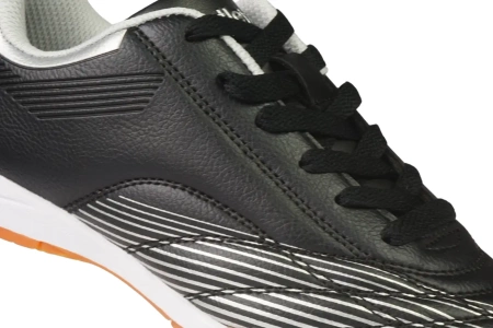 Halówki damskie czarno szare obuwie halowe Atletico D7336-2520BLSI