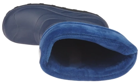 Kalosze dziecięce, gumowe kalosze dziecięce Apawwa CJ373NA granatowe