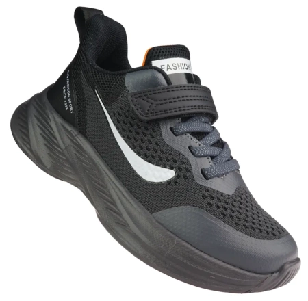 Dziecięce buty sportowe sneakersy dziecięce BESSKY CBY4329-5CDGY szare