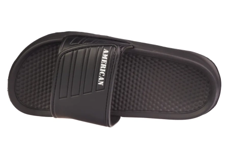 Młodzieżowe klapki basenowe American Club DNH-128BL czarne