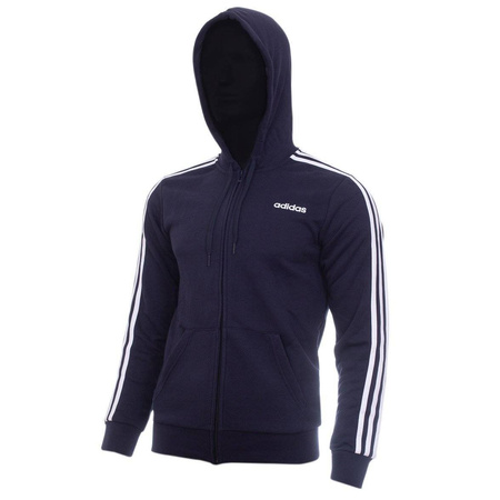 Bluza męska Adidas bawełna Essentials 3S FZ DU0471