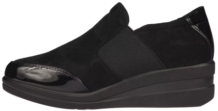 Półbuty damskie Sergio Leone DPB225CZMI czarne