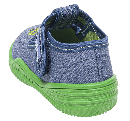 Tenisówki dziecięce Viggami FELUŚ granatowe kapcie chłopięce na rzep