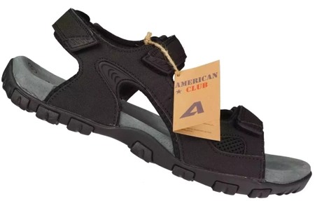 Sandały męskie American Club NHL-50BL czarne