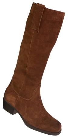 Damskie kozaki zimowe Sergio Leone DKZ268-SBR brązowe