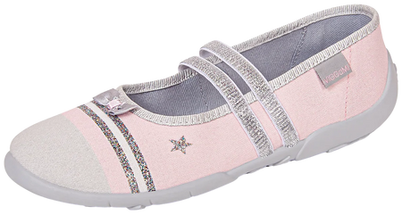 Tenisówki dziecięce Viggami Nadia różowa kapcie dziewczęce wsuwane