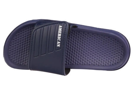 Młodzieżowe klapki basenowe American Club DNH-128NA granatowe