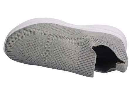 Damskie buty sportowe Atletico sneakersy damskie wsuwane DXY-18703GY szare