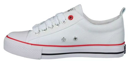 Tenisówki młodzieżowe American Club DLH-15WH białe