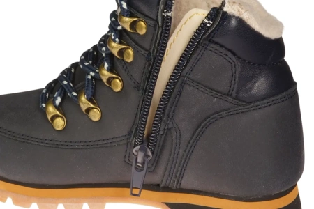 Zimowe buty dziecięce American Club trapery dziecięce BK152619NA granatowe