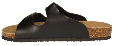 Męskie klapki ze skóry ekologicznej American Club MMS01BL czarne