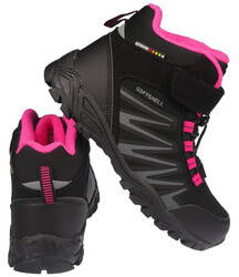 Buty zimowe dziecięce American Club WT-107BLFU