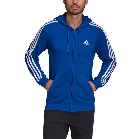 Bluza męska Adidas bawełna Essentials 3S FZ HE4427