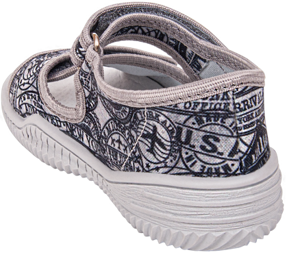 Tenisówki dziecięce Viggami JAŚ STEMPLE szare sandałki chłopięce na rzep