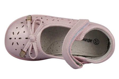 Półbuty dziecięce Apawwa ATC219PI różowe