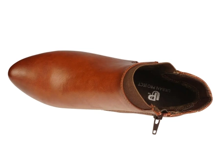 Damskie buty zimowe Urban Projekt DAM17024BR brązowe