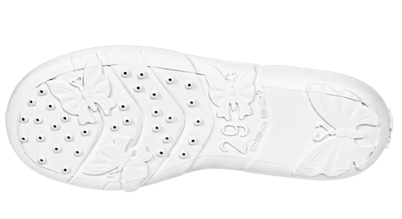 Tenisówki dziecięce Viggami Nikola kapcie dziewczęce wsuwane różowe