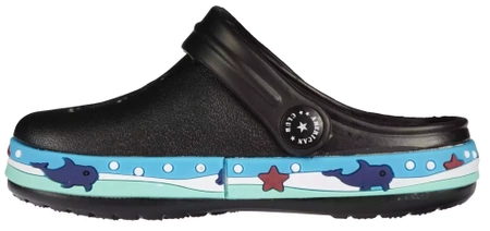 Dziecięce klapki basenowe American Club BNH-78BL