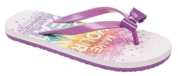 Dziecięce japonki American Club BJP-05LI liliowe