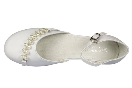 Półbuty dziewczęce komunijne American Club CKOM-40