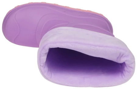 Kalosze dziecięce gumowe kalosze dziecięce Apawwa CJ373PU fioletowe