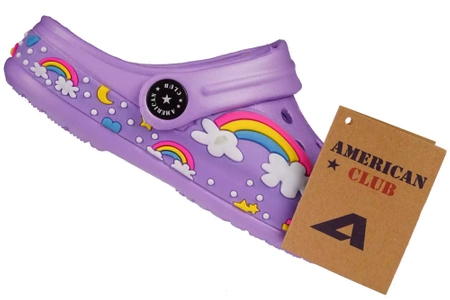 Dziecięce klapki basenowe American Club CNH-75LTPU