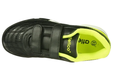 Turfy dziecięce buty na orlik Atletico C7683-2522-VBLGR czarne