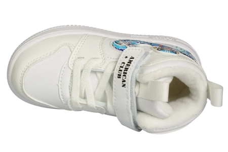Dziecięce buty zimowe American Club ABD28WH białe