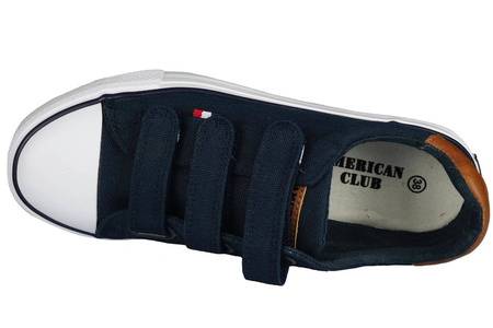 Tenisówki dziecięce American Club granat LH-81NA