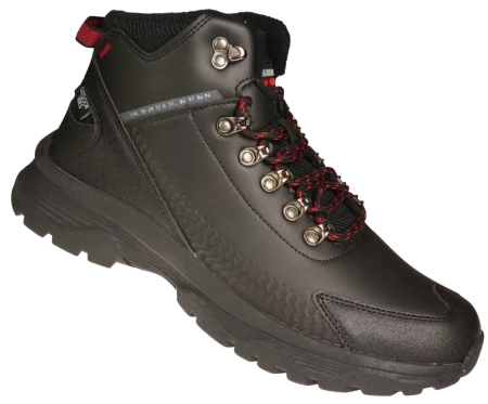 Zimowe buty męskie American Club MTU05/22BL czarne