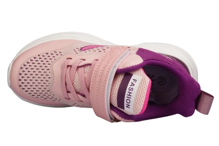 Dziecięce buty sportowe sneakersy dziecięce BESSKY CBY4329-4CPI różowe