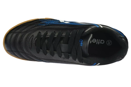 Halówki damskie czarno niebieskie obuwie halowe Atletico D7336-2412BLBU