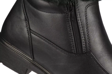 Męskie półbuty zimowe Skotnicki MB-4-0610BL