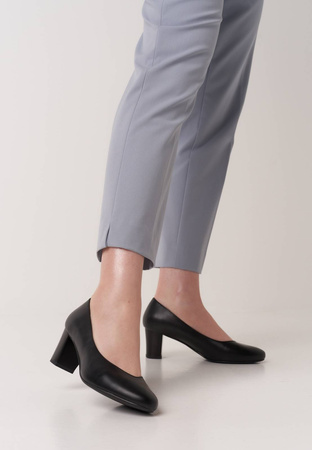 Półbuty damskie Sergio Leone DPB177CZPU czarny PU