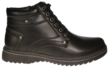 Męskie trzewiki zimowe ocieplane Skotnicki MB-4-0756BL czarne