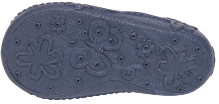 Tenisówki dziecięce na rzep kapcie do przedszkola Viggami EMMA granatowe