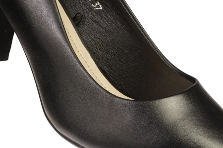 Półbuty damskie Sergio Leone DPB414BL czarne