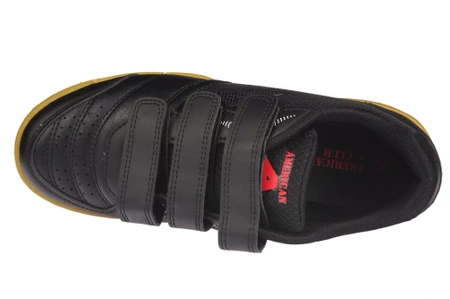 Halówki młodzieżowe American Club DFH-69/24 czarne obuwie halowe