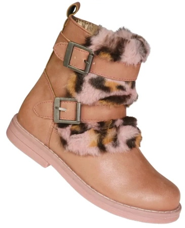 Dziecięce buty zimowe American Club BGC36PI różowe