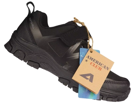 Dziecięce buty trekkingowe American Club CWT-94BLGY czarne