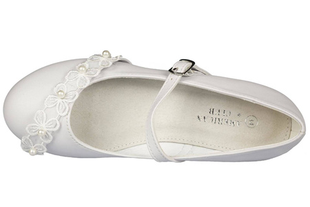 Półbuty dziewczęce komunijne American Club CKOM-47