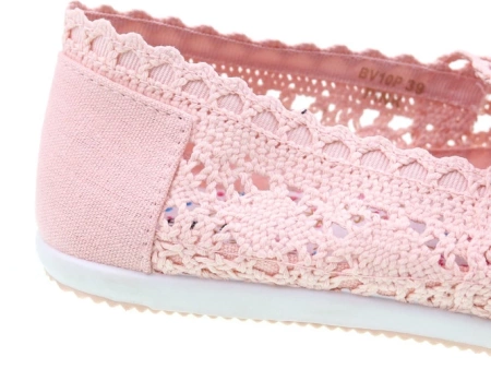 Tenisówki damskie - młodzieżowe SeaStar DBV10PPI różowe